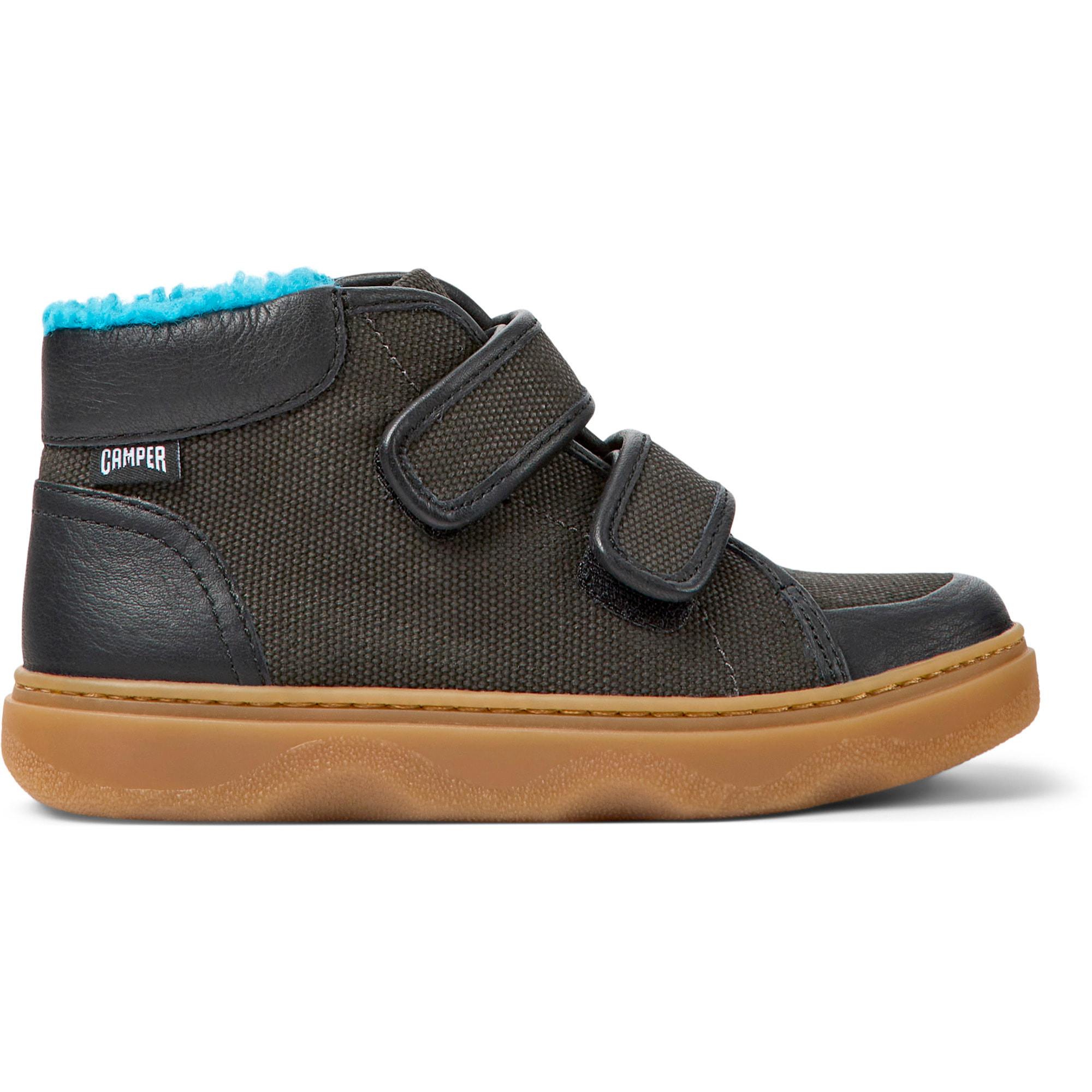 Zapatillas - CAMPER Kiddo - Gris - Textil natural (algodón reciclado)