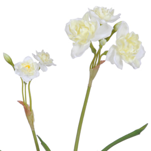 Narciso Con 2 Fiori. Altezza 67 Cm - Pezzi 6 - 21X67X11cm - Colore: Altro - Bianchi Dino - Fiori Artificiali