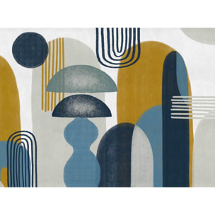 Papier peint panoramique Arches Ébène & Sable Intissé