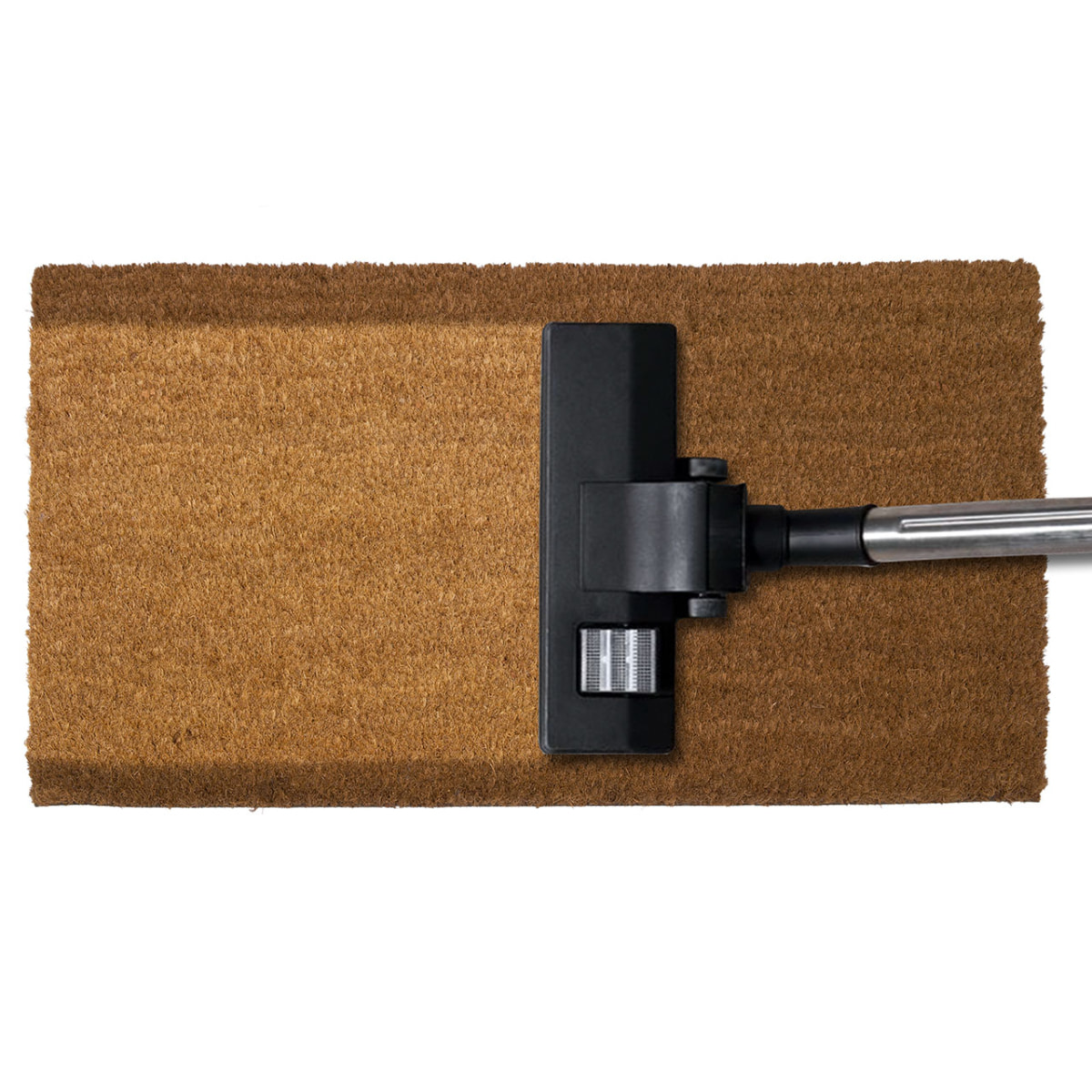 Zerbino Ingresso Casa Antiscivolo In Cocco Riquadro Marrone