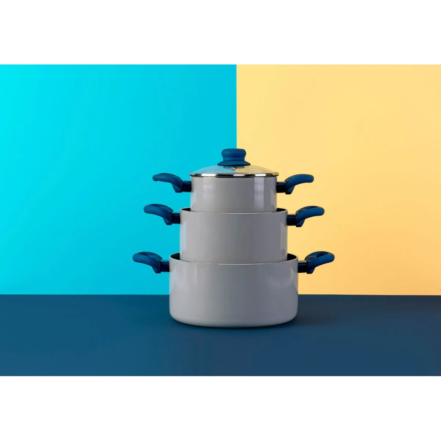 Faitout avec dosage d'huile et couvercle 20 cm Tasty Casserole