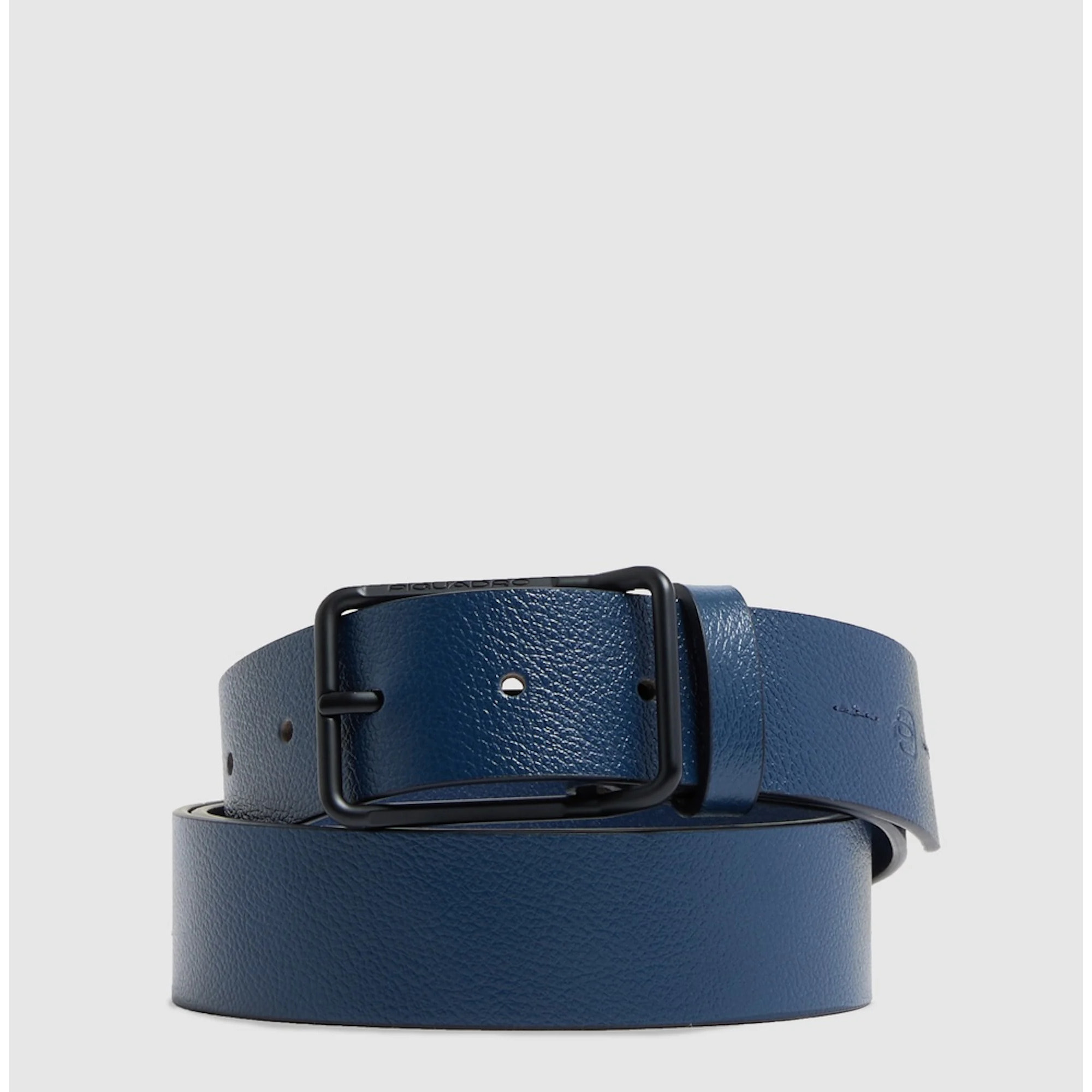 Piquadro Cintura in pelle con fibbia ad ardiglione