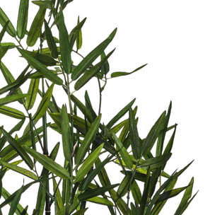 Mini Bamboo Con Vaso. Altezza 76 Cm - Pezzi 1 - 36X76X36cm - Colore: Verde - Bianchi Dino - Piante Artificiali