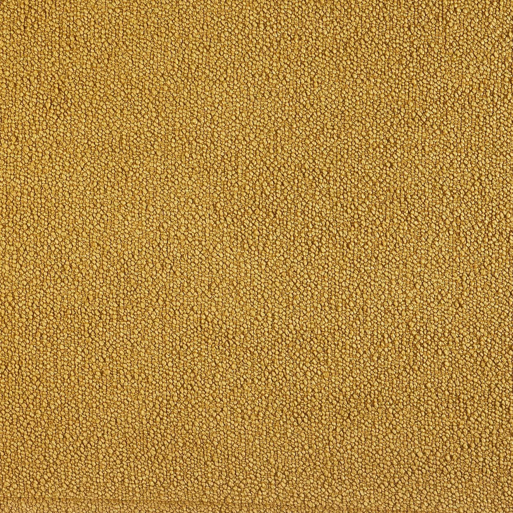 Rideau thermique au style bouclette - Jaune moutarde