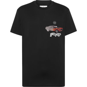 PHILIPP PLEIN T-Shirt Round Neck RACING