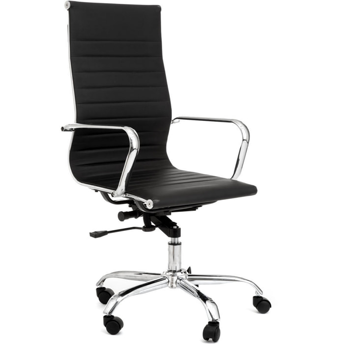 Tomasucci poltrona da ufficio TASK BLACK nero