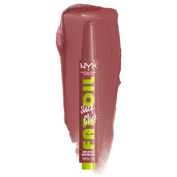 NYX Professional Makeup FAT OIL SLICK CLICK Baume à lèvres PROFILE PIC