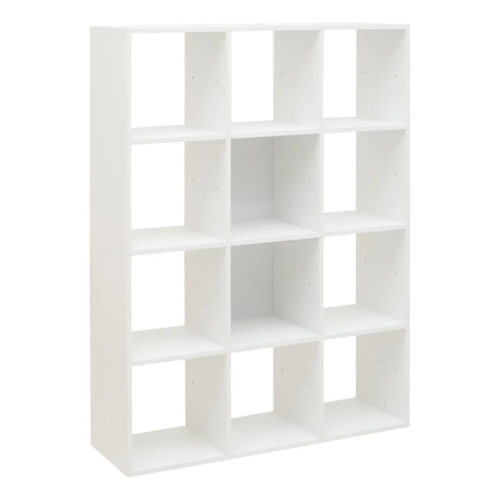 Étagère Mix'N Modul 12 cases rectangulaire blanc