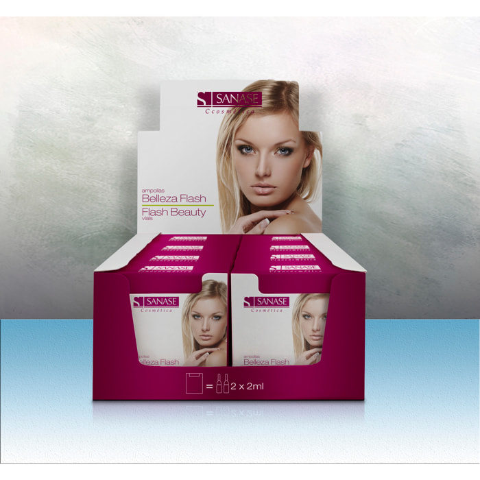 Beauty Flash Sanase 2 X 2 Vials