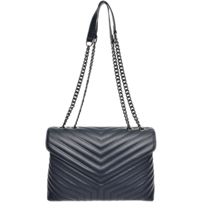 Borsa a tracolla Roberta M Blu