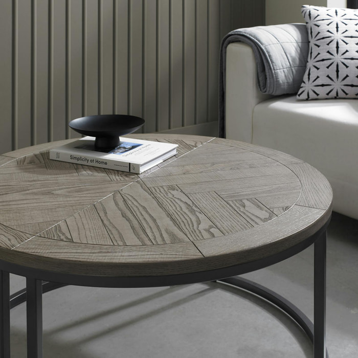 Table basse ronde HOUSTON