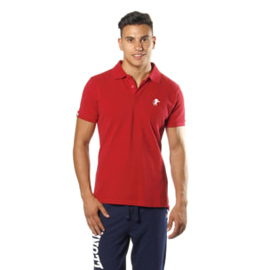 Polo de hombre Leone Basic de piquet de manga corta