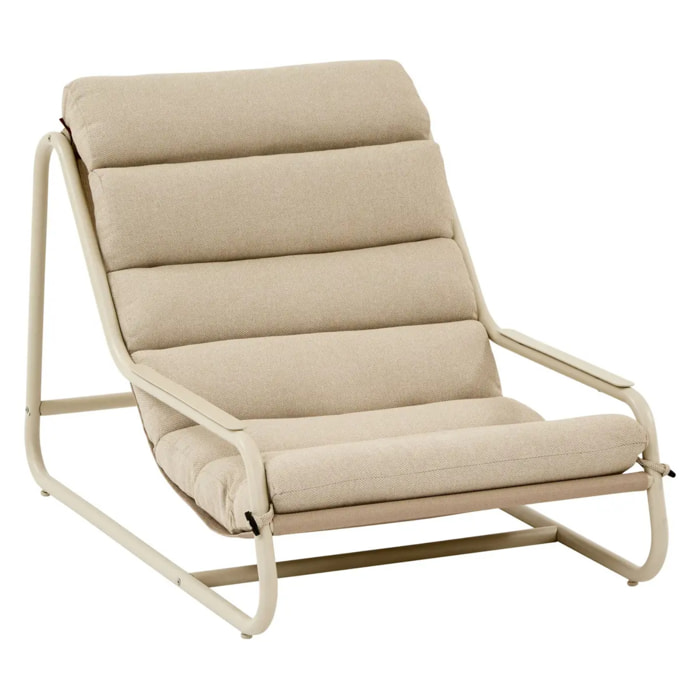 Fauteuil de jardin Celestam 1 places argile