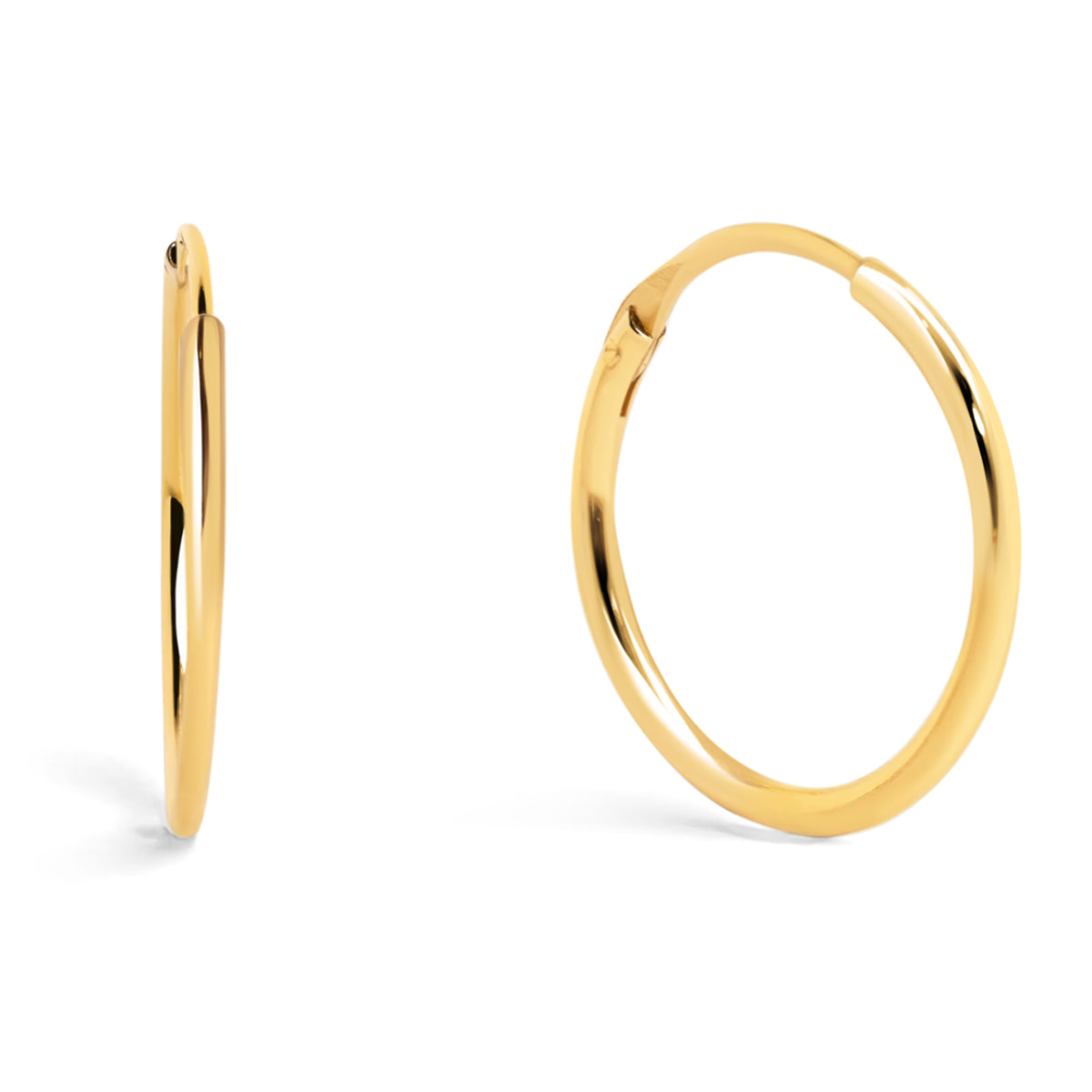 Orecchini Maria S Acciao Placcato Oro