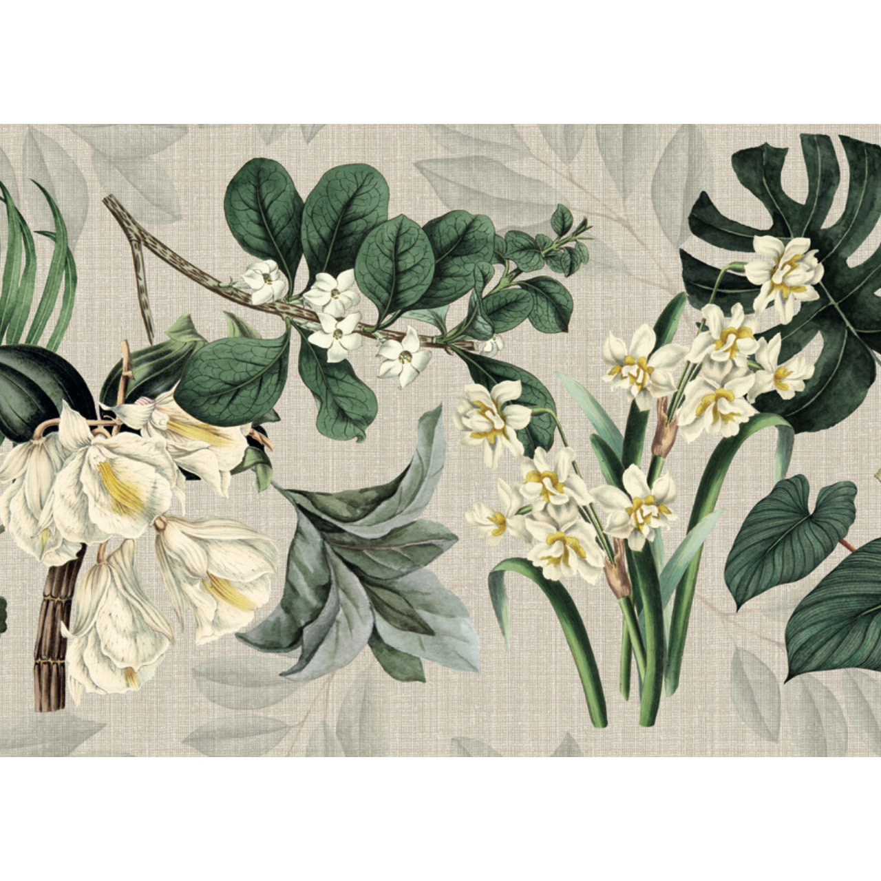 Tappeto Passatoia Cucina Con Retro Antiscivolo Antisfilo Linea Futura Botanica