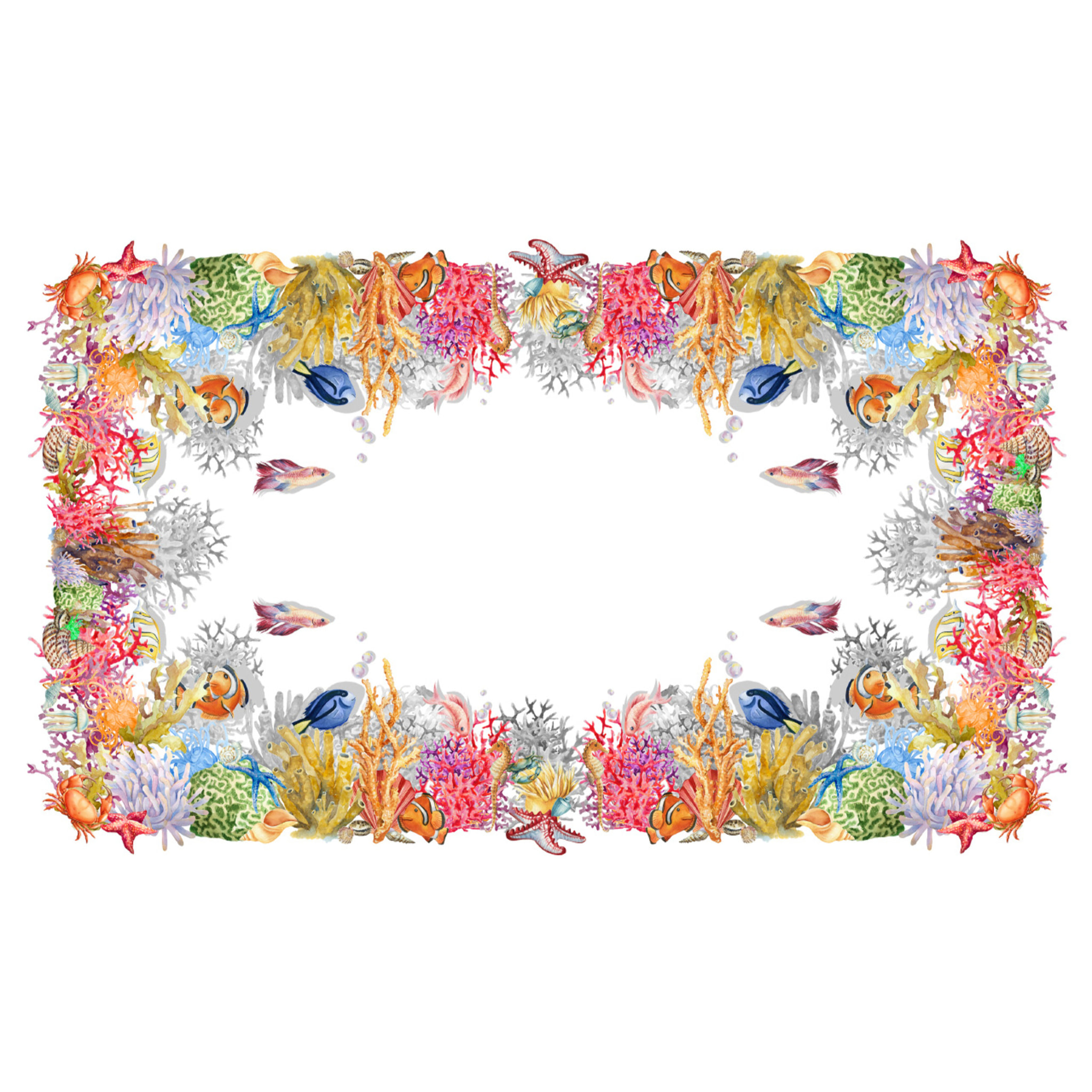 Tovaglia Stampa Digitale 100% Cotone Disegno Nemo