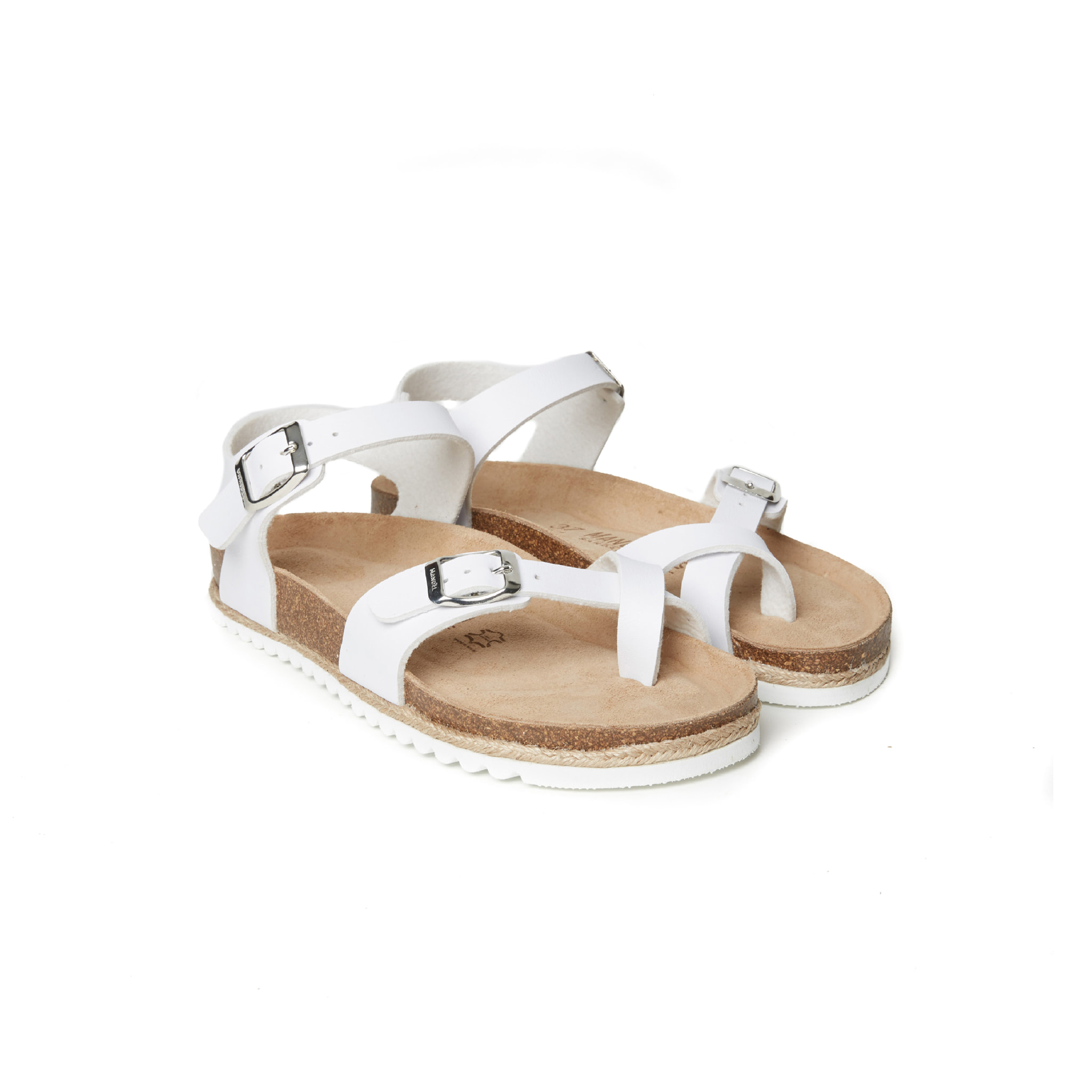 Sandalo Mandèl Bianco