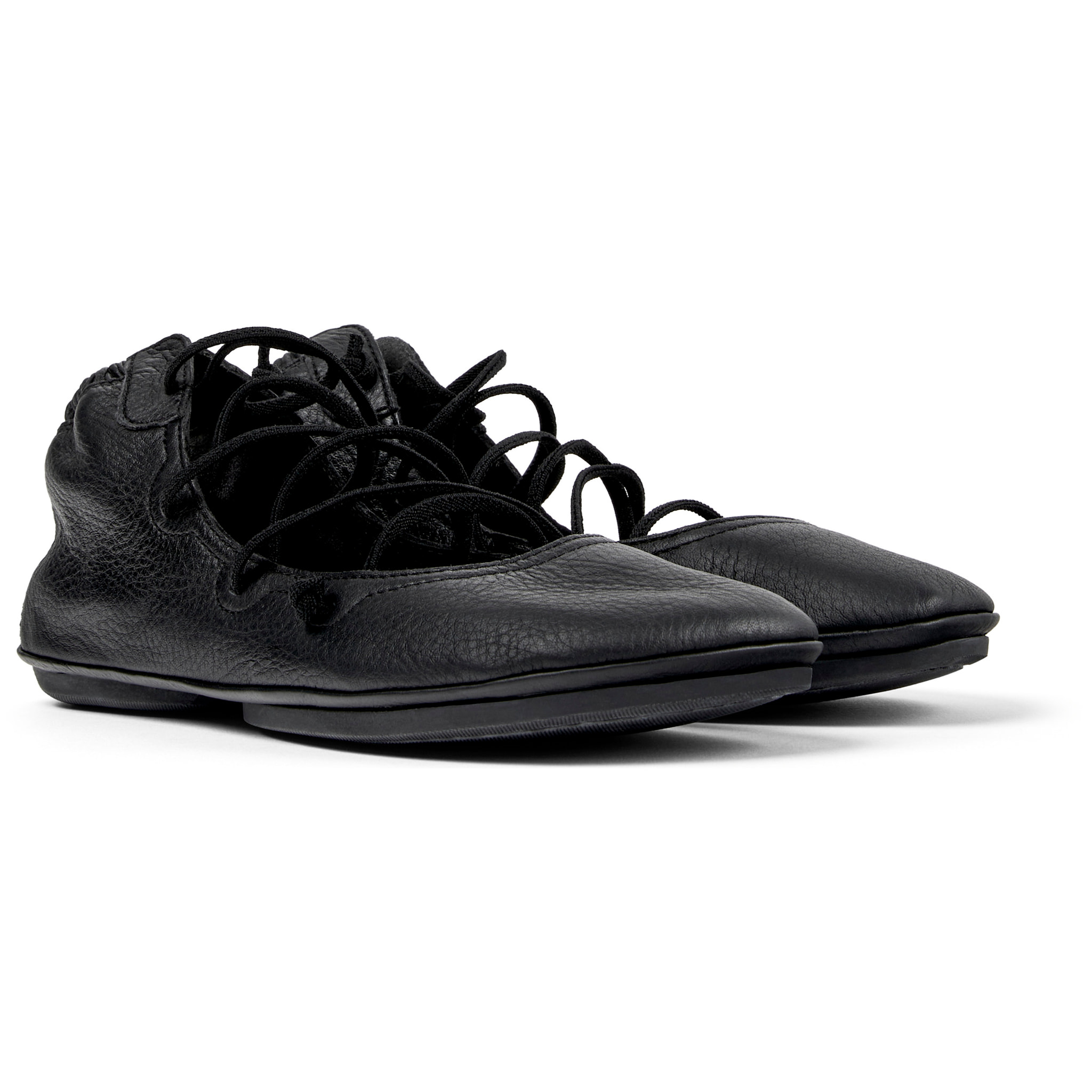 Bailarinas - CAMPER Right Nina - Negro - Cuero liso