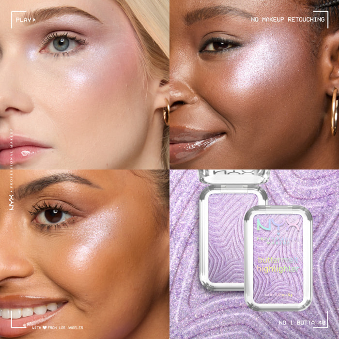 NYX Professional Makeup Buttermelt Highlighter NO 1 BUTTA