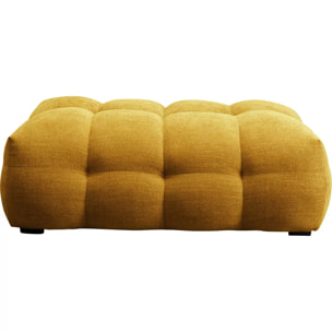 Repose-pieds Salamanca 125x82cm jaune Kare Design