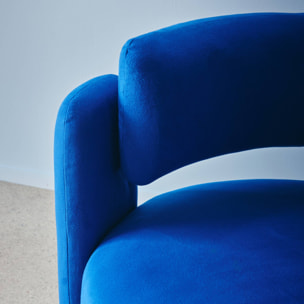 Fauteuil tripode en tissu type feutrine  MELLOW