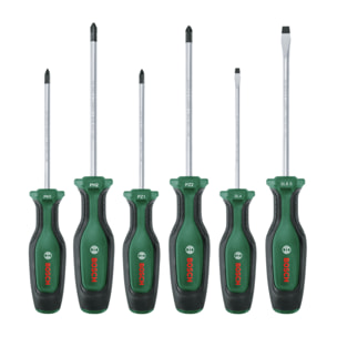 Set de tournevis haute performance - 6 pièces - BOSCH - 1600A02BX7