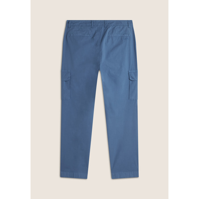 Pantaloni Chino Regular Fit da Uomo con Tasconi Cargo