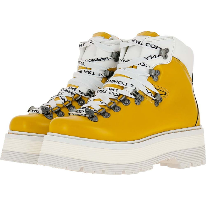 Botines 0910 CITY YELLOW-WHITE/ ART ALPINE color Yellow-white