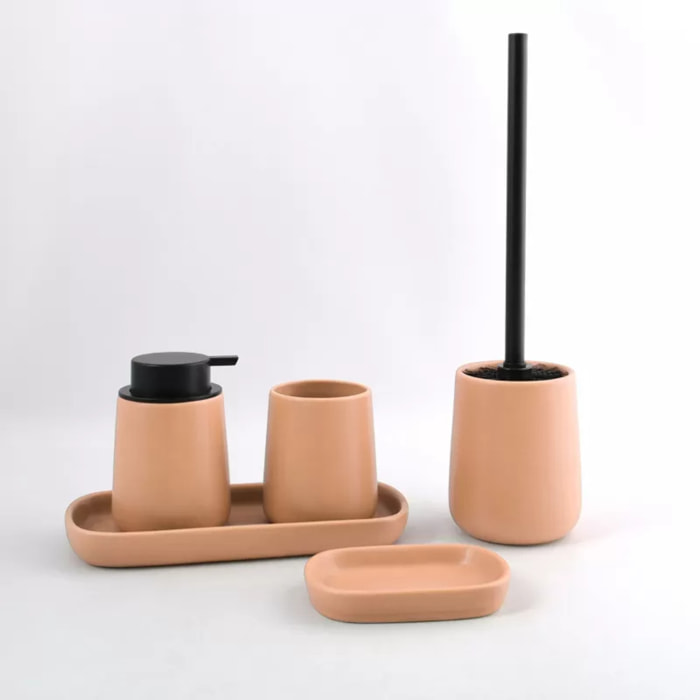 Distributeur de savon Céramique MAONIE Pêche mat MSV