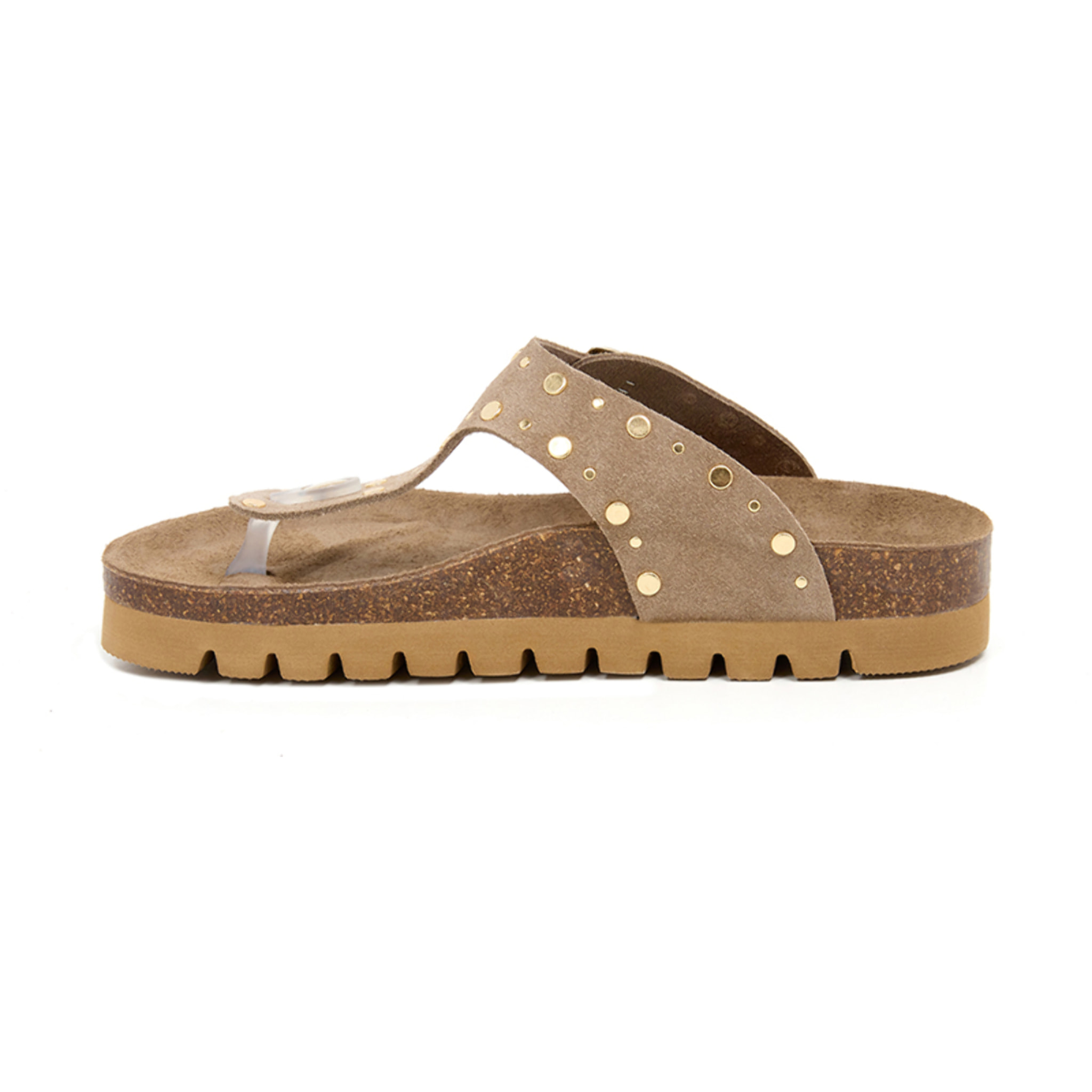 Sandalia Plataforma Marron Mujer BILLOWY MARRON