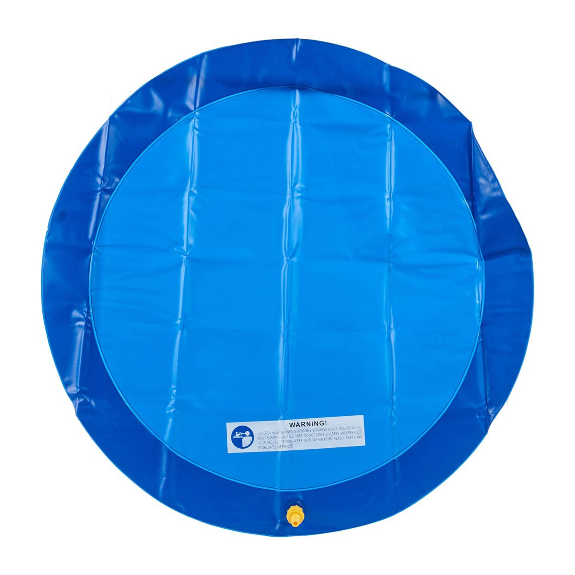 Well home alfombra refresacante para mascotas ø98cm azul pvc