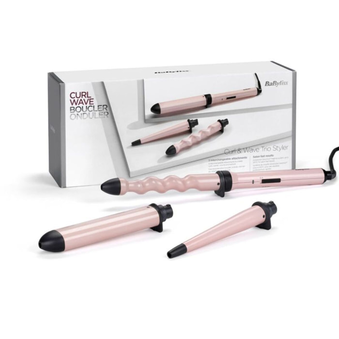 Fer multistyle BABYLISS MS750E Curl and Wave Trio