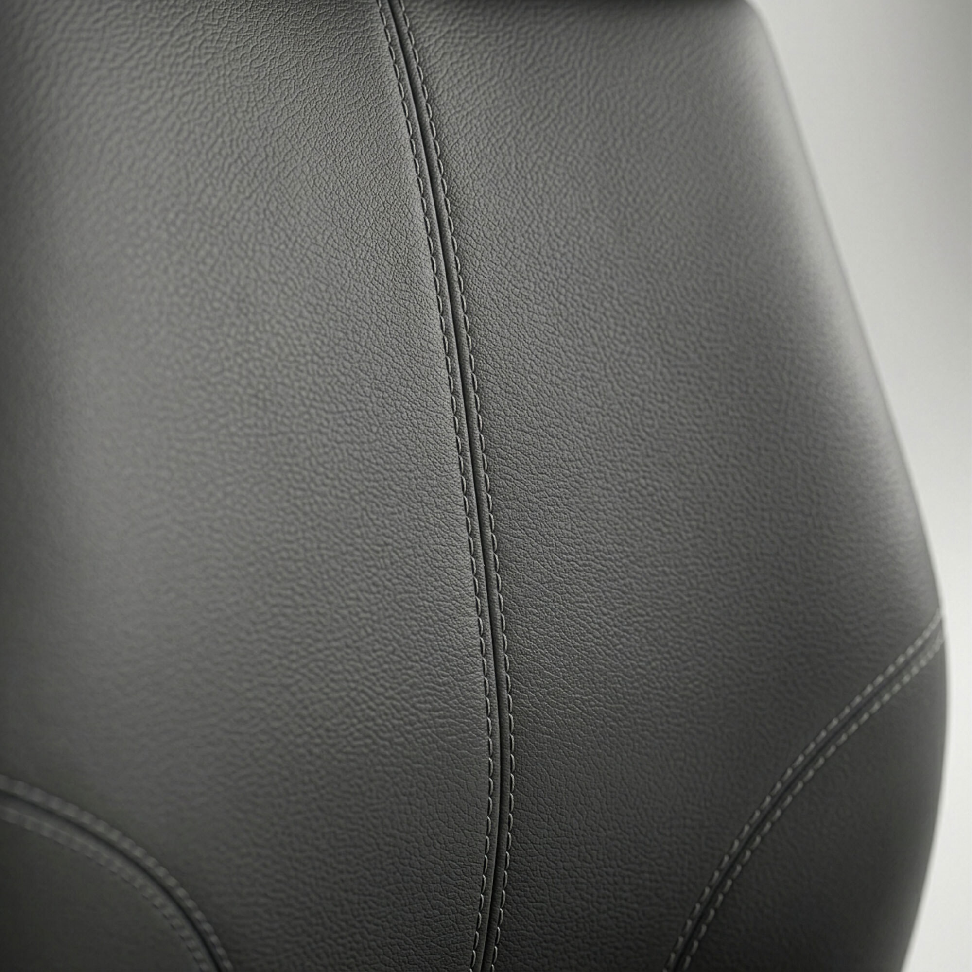 Sylicon - Sedia Da Ufficio Ergonomica 50x130x70 cm Poltrona Direzionale Comoda con Ruote Girevoli in Similpelle Grigia