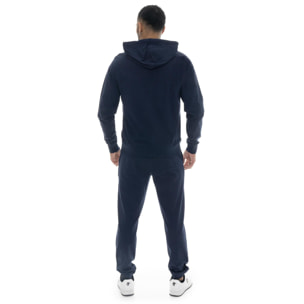 Tuta da uomo in cotone non garzato con cappuccio Leone Boxing legend