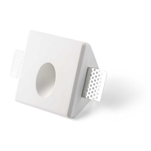 TUK Lampe encastrable plâtre blanc