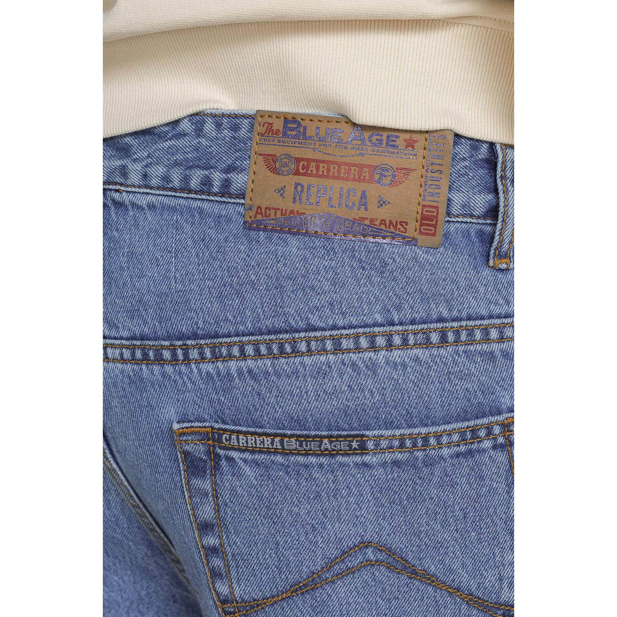 JEANS STRAIGHT FIT IN DENIM OLD STYLE MODELLO BLUE AGE REPLICA