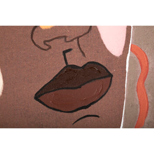 DIPINTO SU TELA TRIBAL -A- CM 80X2,8X100