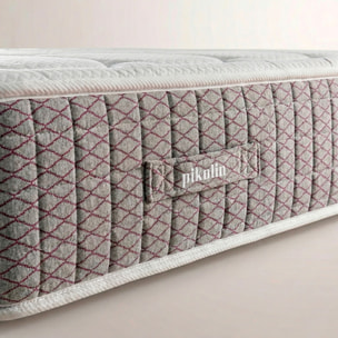 Colchón Muelles Ensacados y Visco | 27CM | Firmeza alta | Reversible Doble Cara | Máxima calidad | Troas