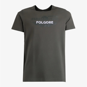 T-shirt Folgore militare in cotone uomo