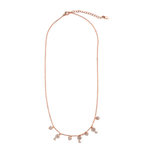 Collar Muraz acabado oro rosa 18k