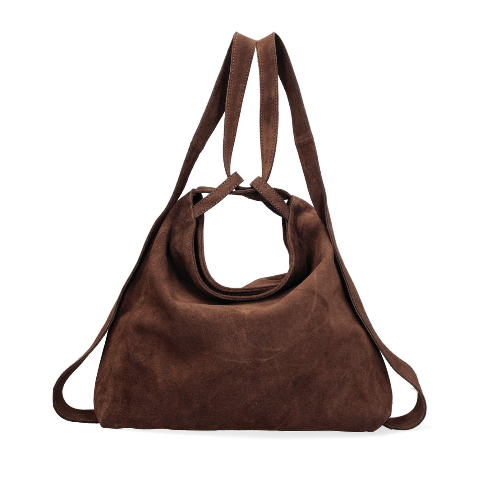Borsa a mano da donna Made in Italy - Modello Silvana Chic - Pelle - 37.0 x 37.0 x 9.0 cm