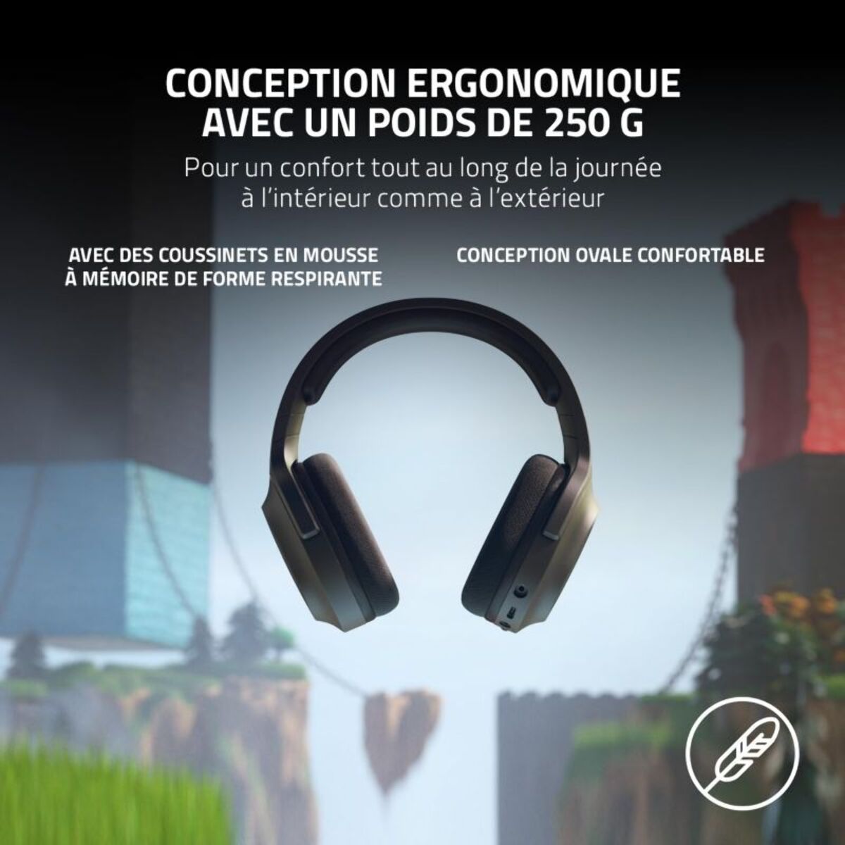 Casque gamer RAZER Barracuda X Noir
