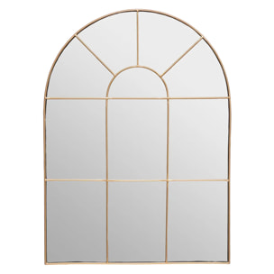 Miroir "Monica" métal doré 54x74cm