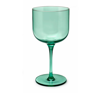 Eyden Verde - Lot de 4 bicchieri con stelo da 26 cl