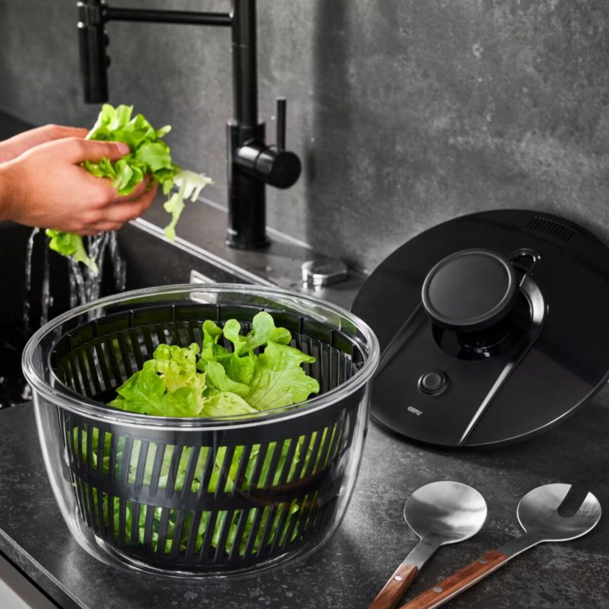 Essoreuse à salade GEFU a salade Push It