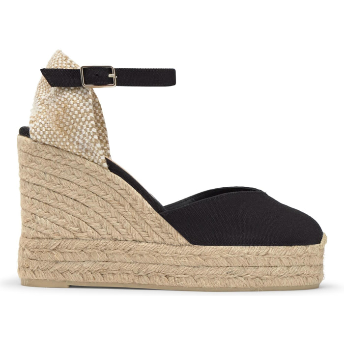 Alpargata Chiarita cuña de yute 11cm doble plataforma