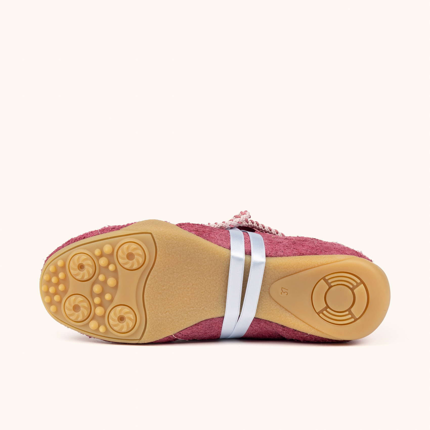 Zapatilla Retro-Futuro con Textura Yeti Frambuesa MUNICH MUNDIAL STRADA YETI 08