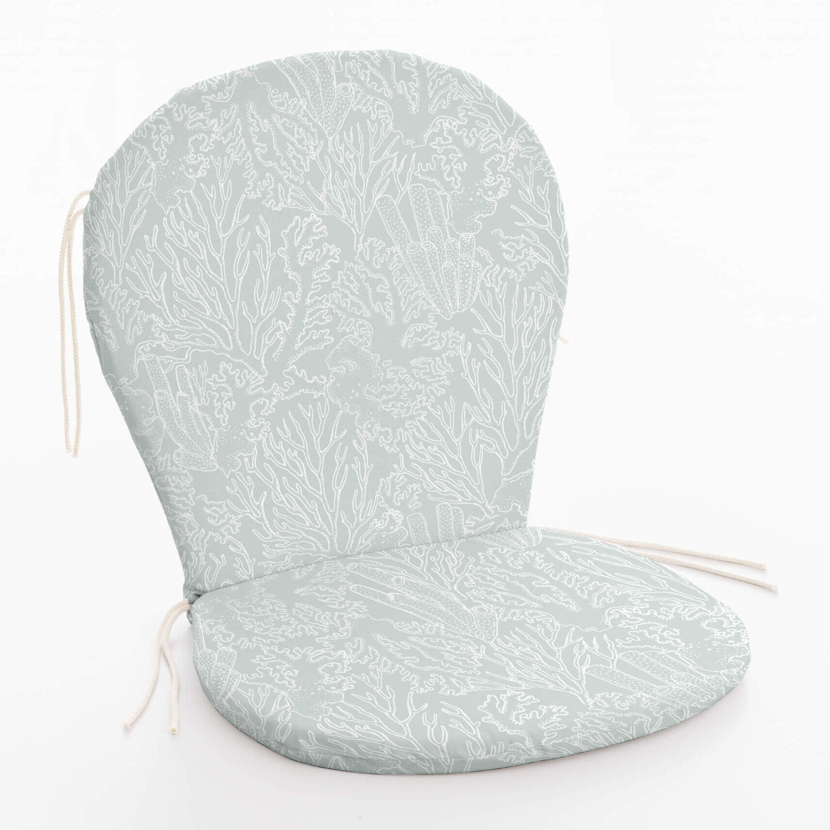Coussin pour chaise d'extérieur Menthe Estartit 48x90 cm
