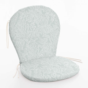 Coussin pour chaise d'extérieur Menthe Estartit 48x90 cm