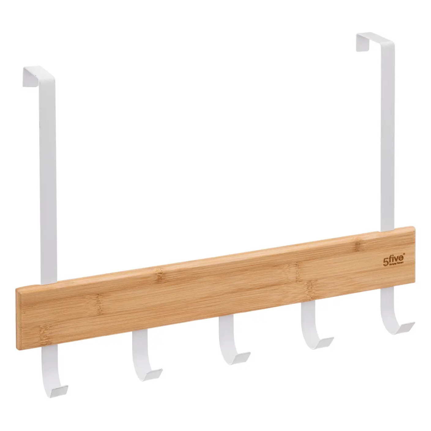 Patères accroches portes "Naturéo" blanc